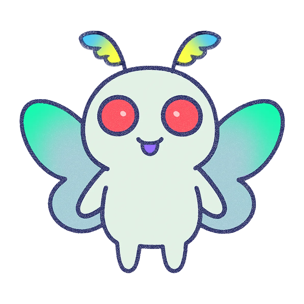 ゆるモスのイラストです